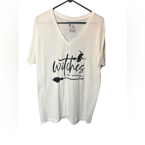 Hanes Tops - Hanes White ComfortSoft V-Neck T-Shirt